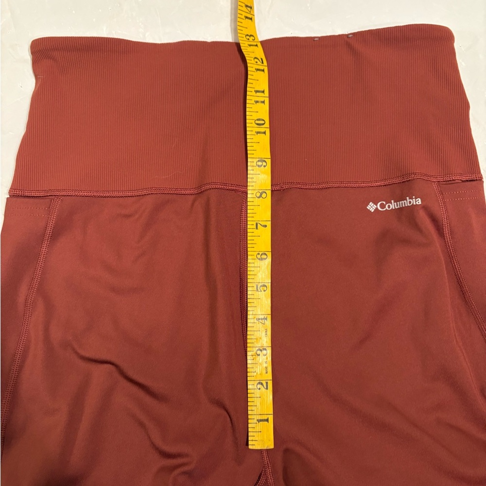 Columbia Rust High-Waist Leggings. Size large - Picture 10 of 15
